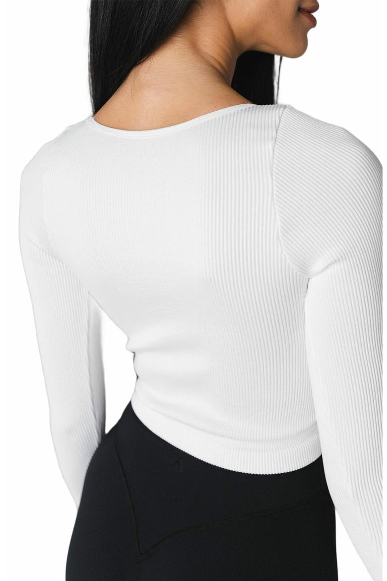 Synergy V Long Sleeve, Alternate, color, Snow