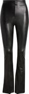 Commando Faux Leather Flare Leggings