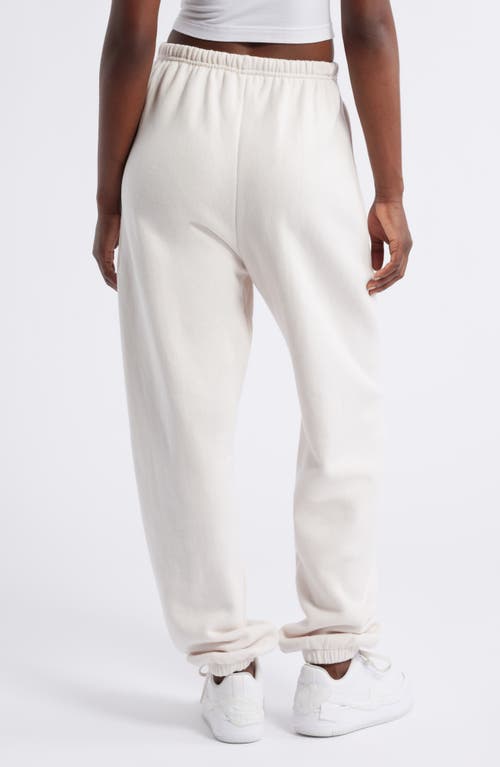 Boys Lie Breakfast Beers Kimmy Graphic Sweatpants In Cream