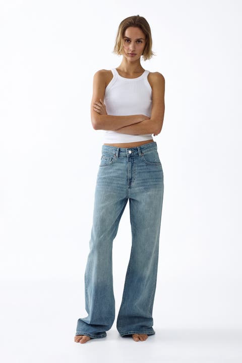 Harper high rise wide leg jeans
