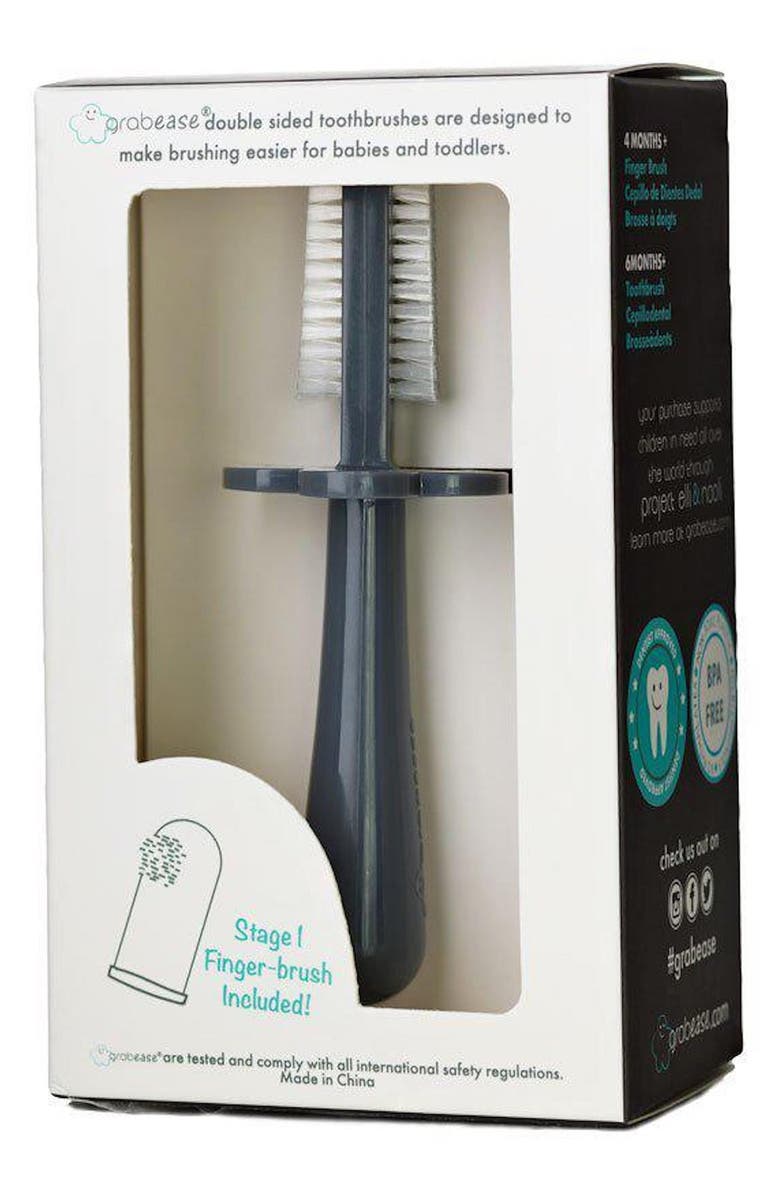 Grabease Toothbrush, Fork & Spoon Set, Alternate, color,