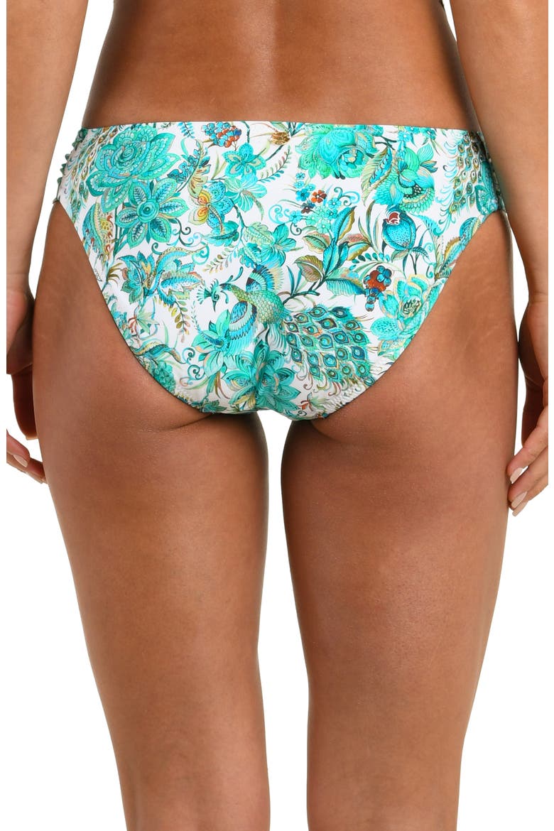 Free Spirit Shirred Hipster Bikini Bottoms, Alternate, color, MULTI
