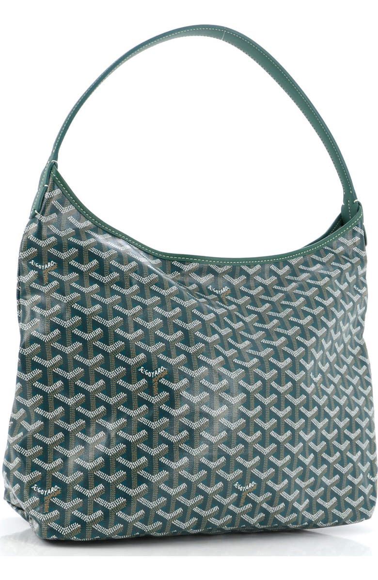 Pre-Owned Goyard Boheme Hobo Coated Canvas, Alternate, color,