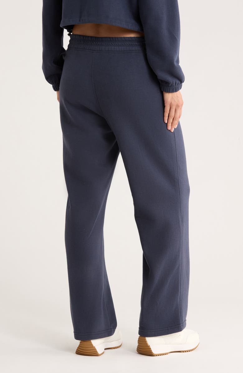 CALVIN KLEIN PERFORMANCE High Waist Relaxed Straight Leg Sweatpants, Alternate, color, Inkwell