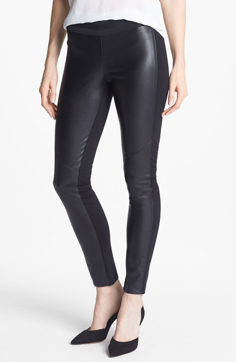 PAIGE Denim 'Paloma' Faux Leather Leggings, Main, color, 