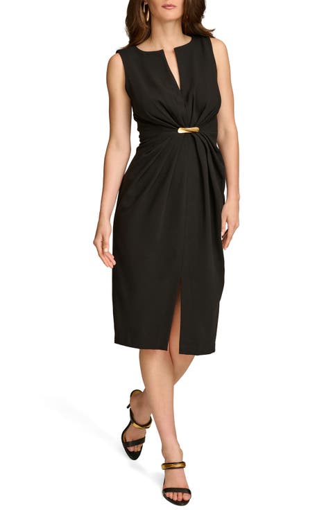 Caddy Crepe Midi Dress