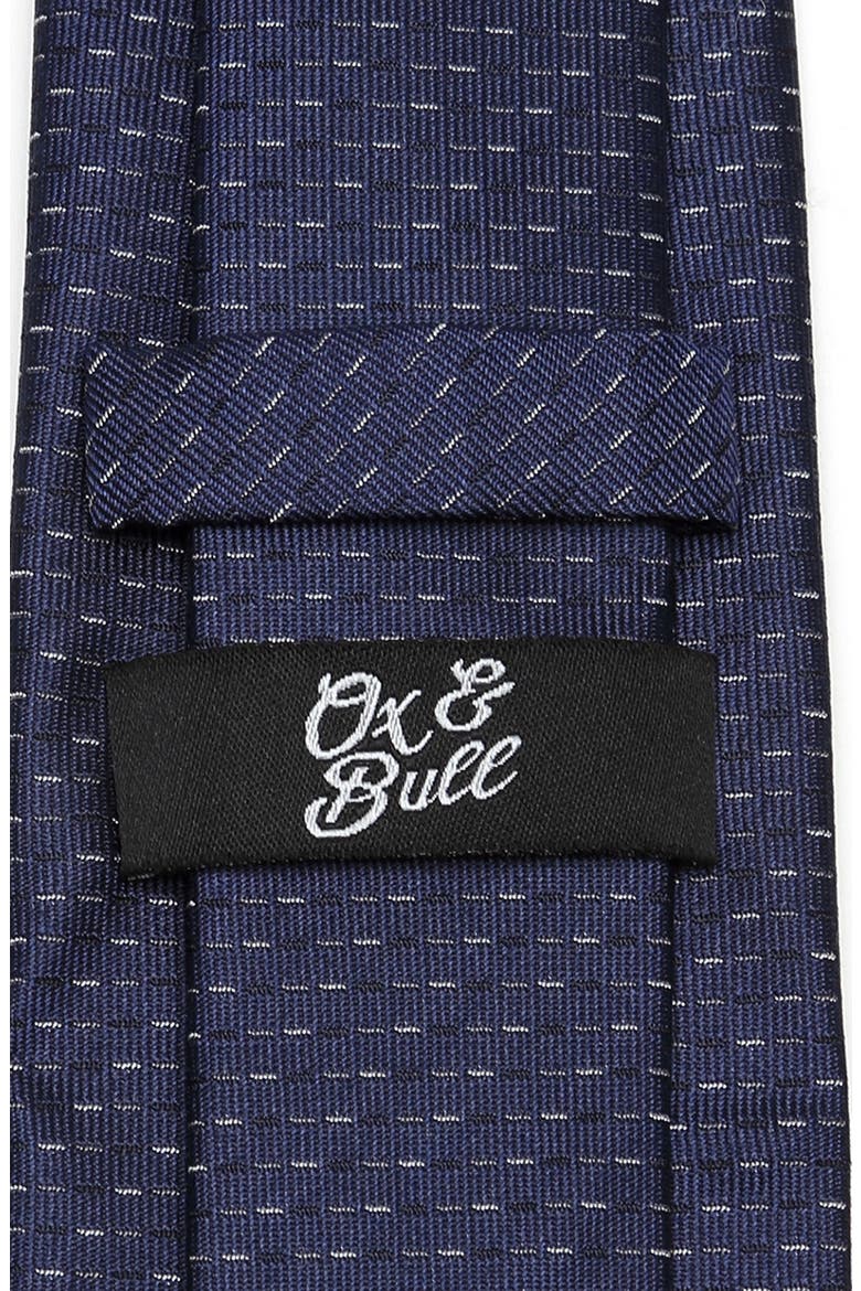 Stripe Silk Tie, Alternate, color, BLUE