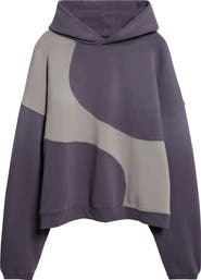 ERL Gender Inclusive Wave Cotton Blend Hoodie