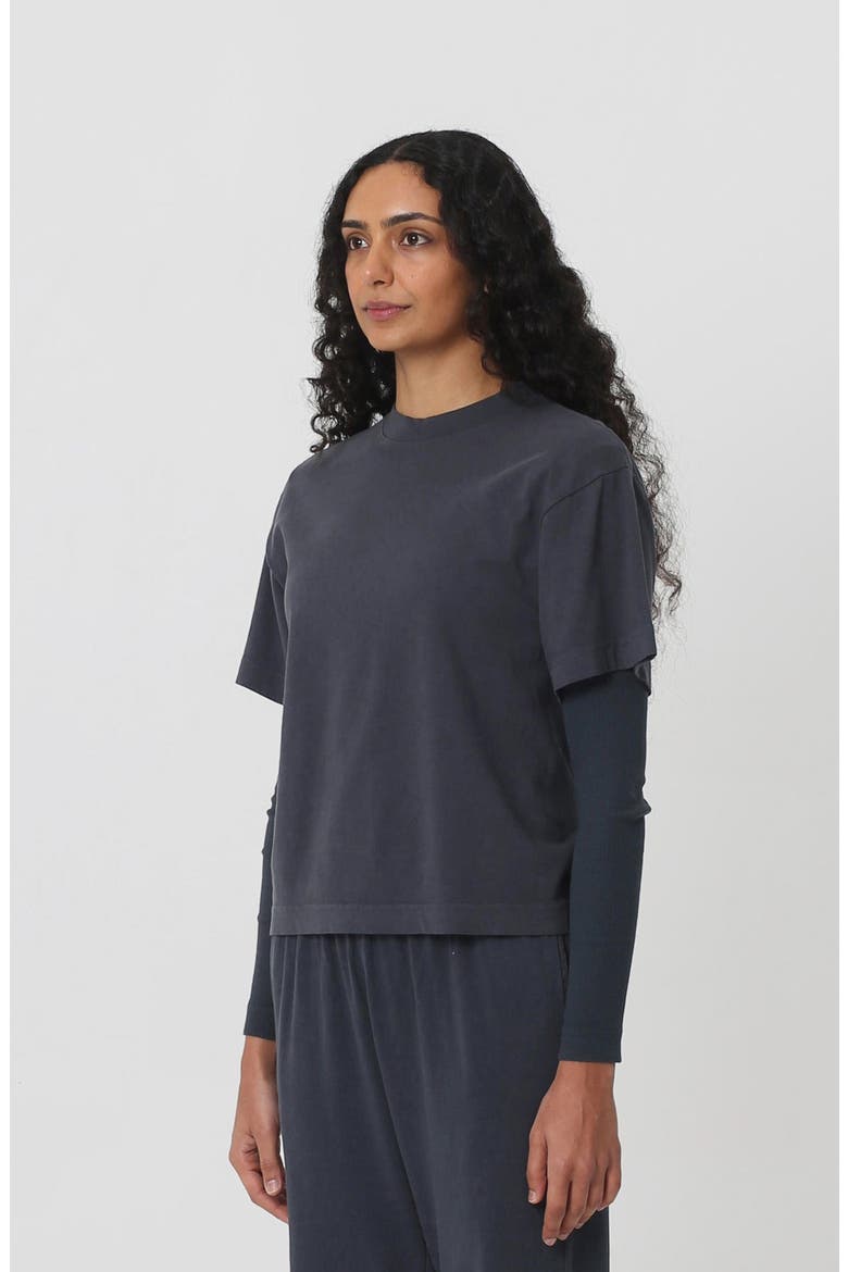 Boxier Trash Tee, Alternate, color, Slate