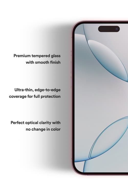 Bodyguardz Red Light Screen Protector For Iphone 17 In Transparent