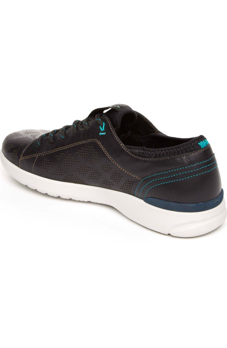 Rockport truFLEX Perforated Sneaker, Alternate, color,