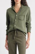 Frank & Eileen Eileen Relaxed Terry Button-Up Shirt