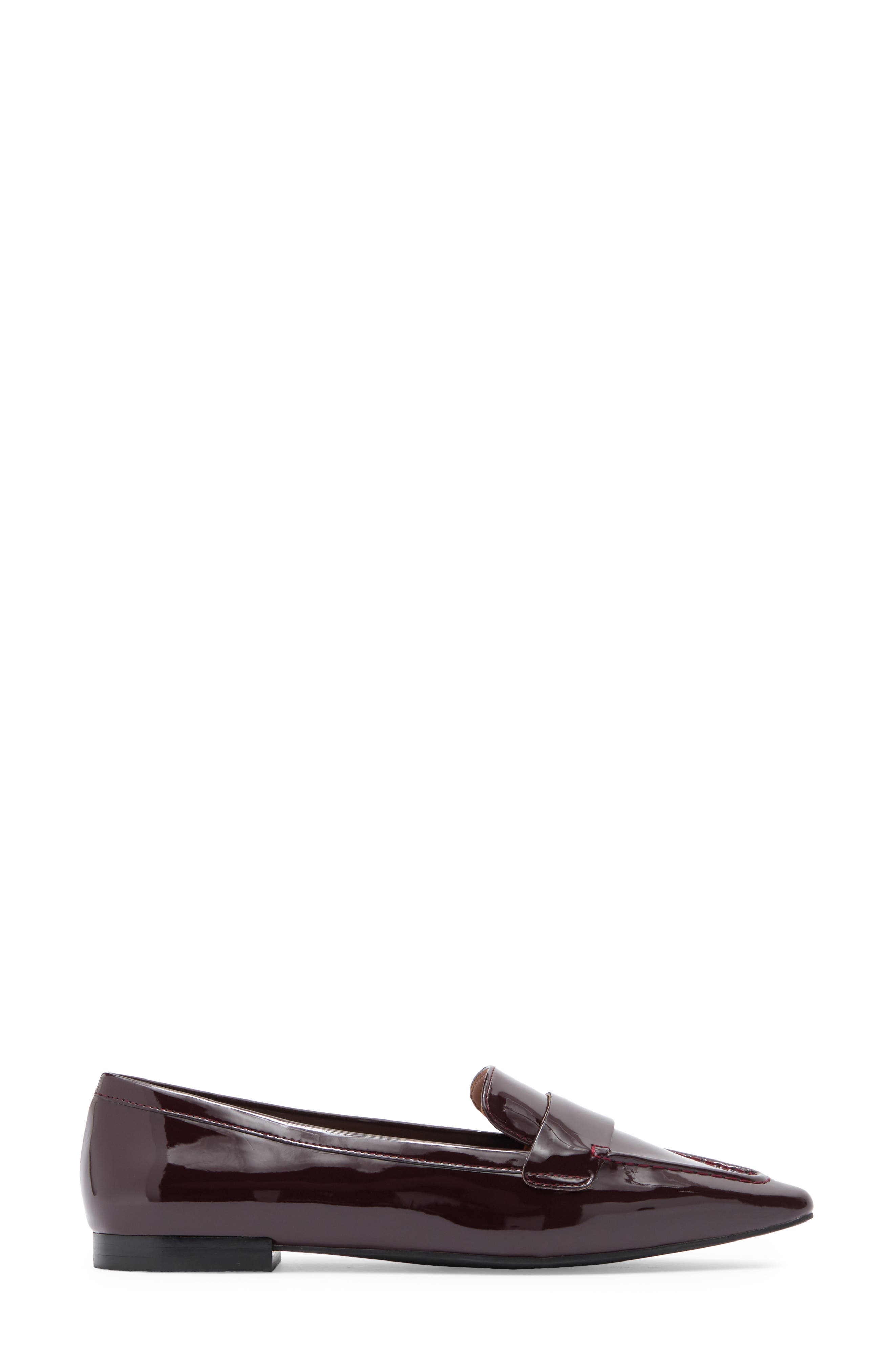 Marlys Pointed Toe Flat, Alternate, color, BURGUNDY