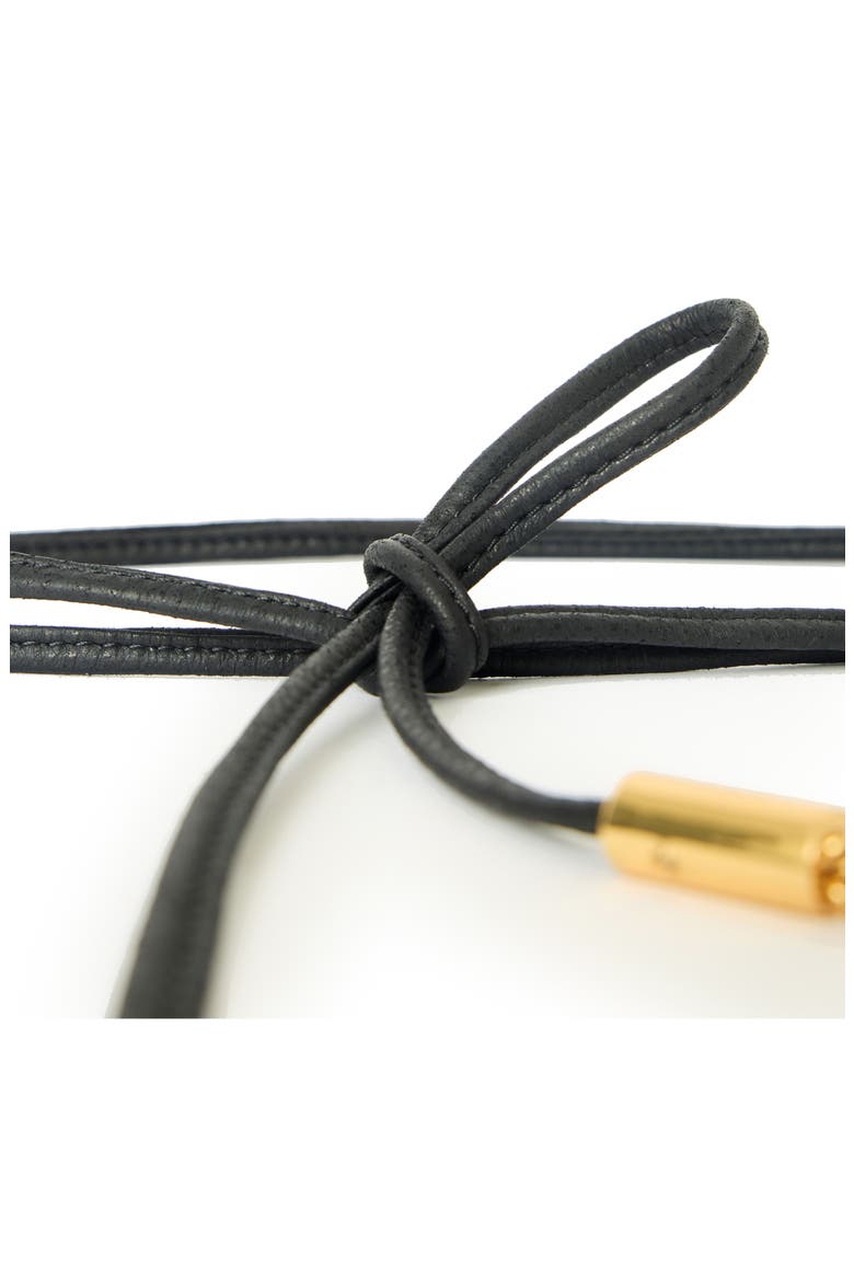 Melrose Wrap Belt, Alternate, color, BLACK GOLD