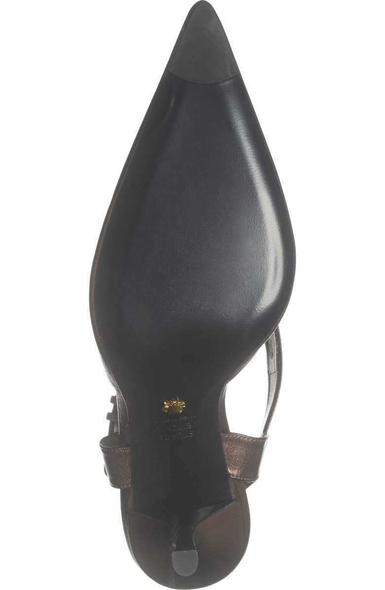 Stuart Weitzman Maverick Pointed Toe Pump, Alternate, color, Pyrite