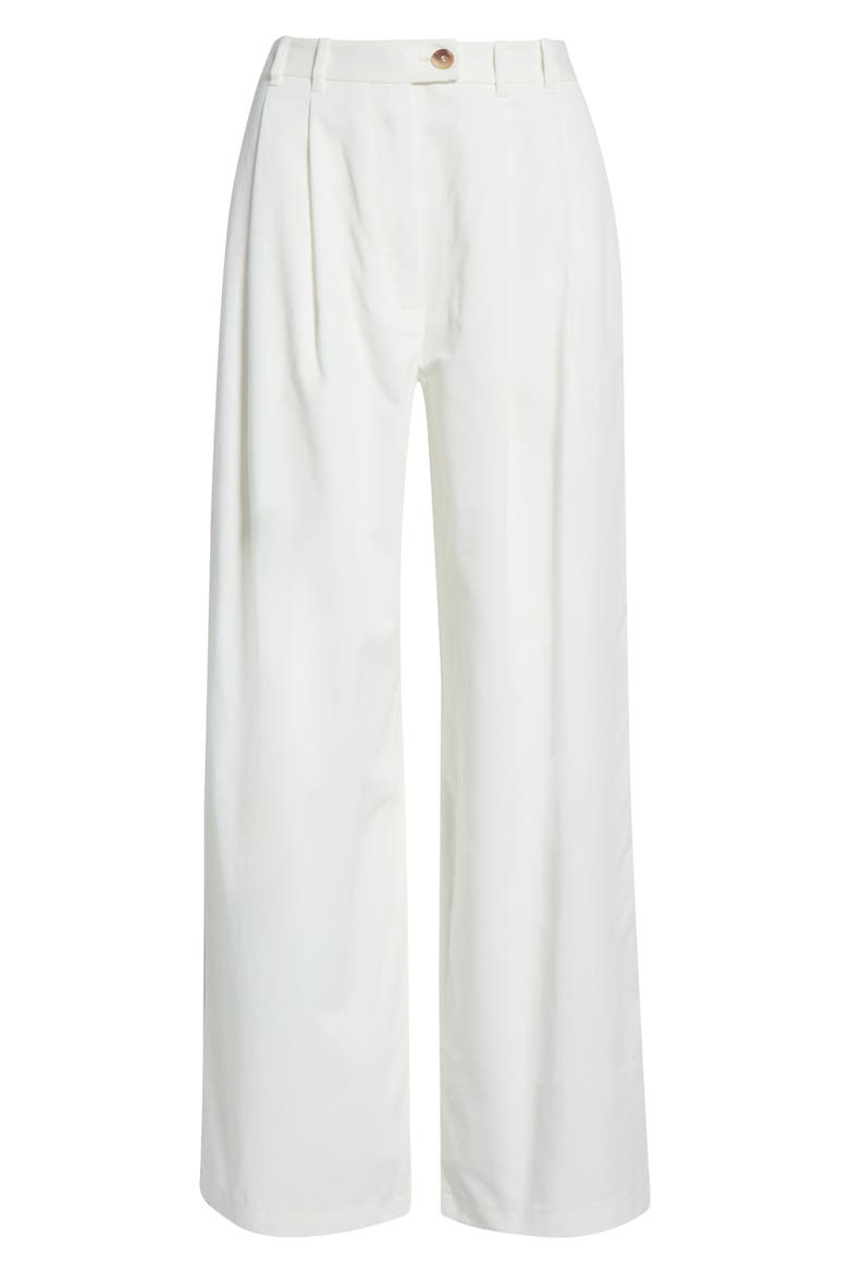 Lisa Wide Leg Cotton Pants, Alternate, color, SALT