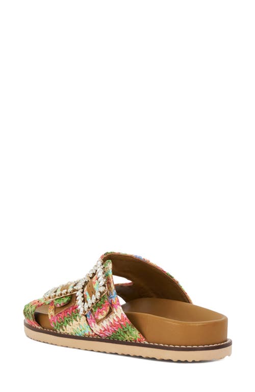 Dune London Lulos Sandal In Beige Multi