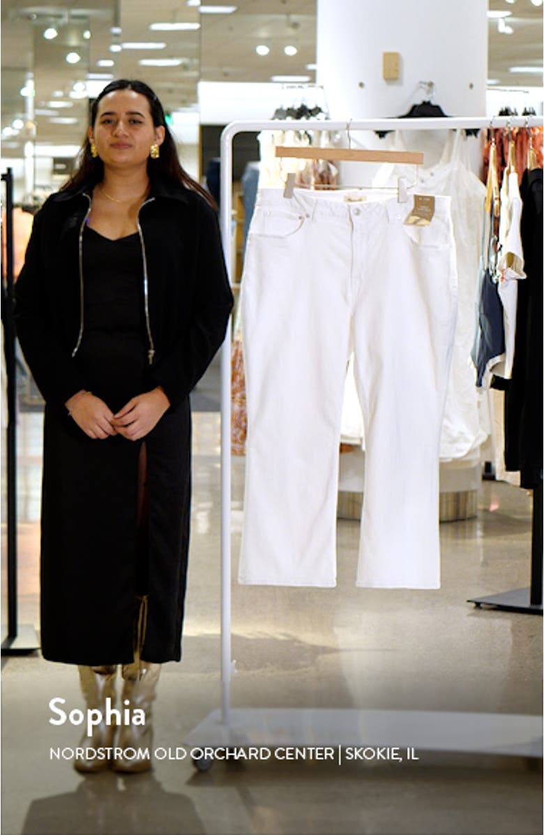 Curvy Kick Out Crop Jeans, sales video thumbnail