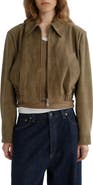 AGOLDE x Shoreditch Ski Club Nahla Suede Jacket