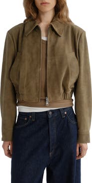 AGOLDE x Shoreditch Ski Club Nahla Suede Jacket