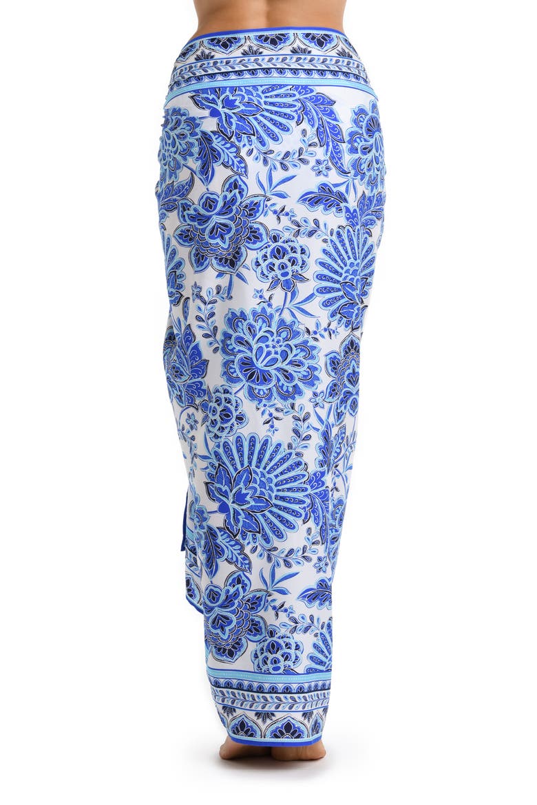 Beyond Print Cover-Up Pareo, Alternate, color, BLUE