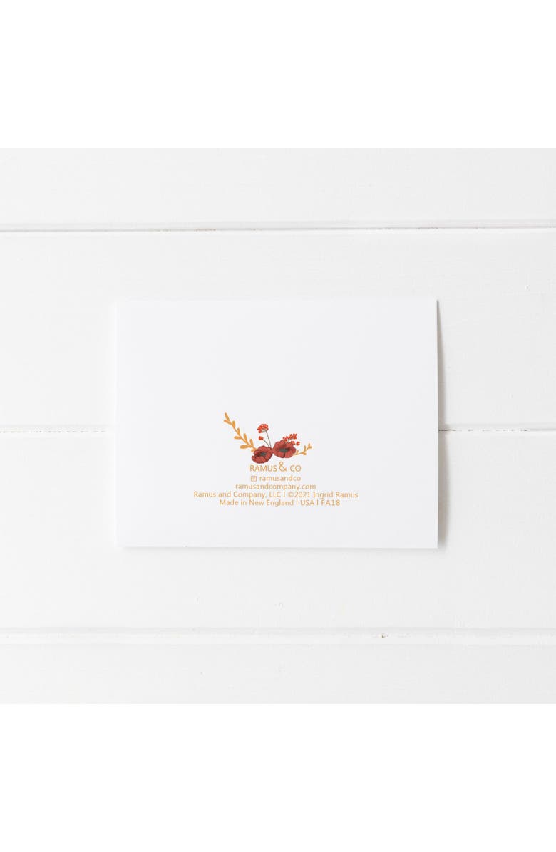 Ramus & Co Fall/Halloween Greeting Cards "So Thankful Turkey", Alternate, color, Multi-Pack