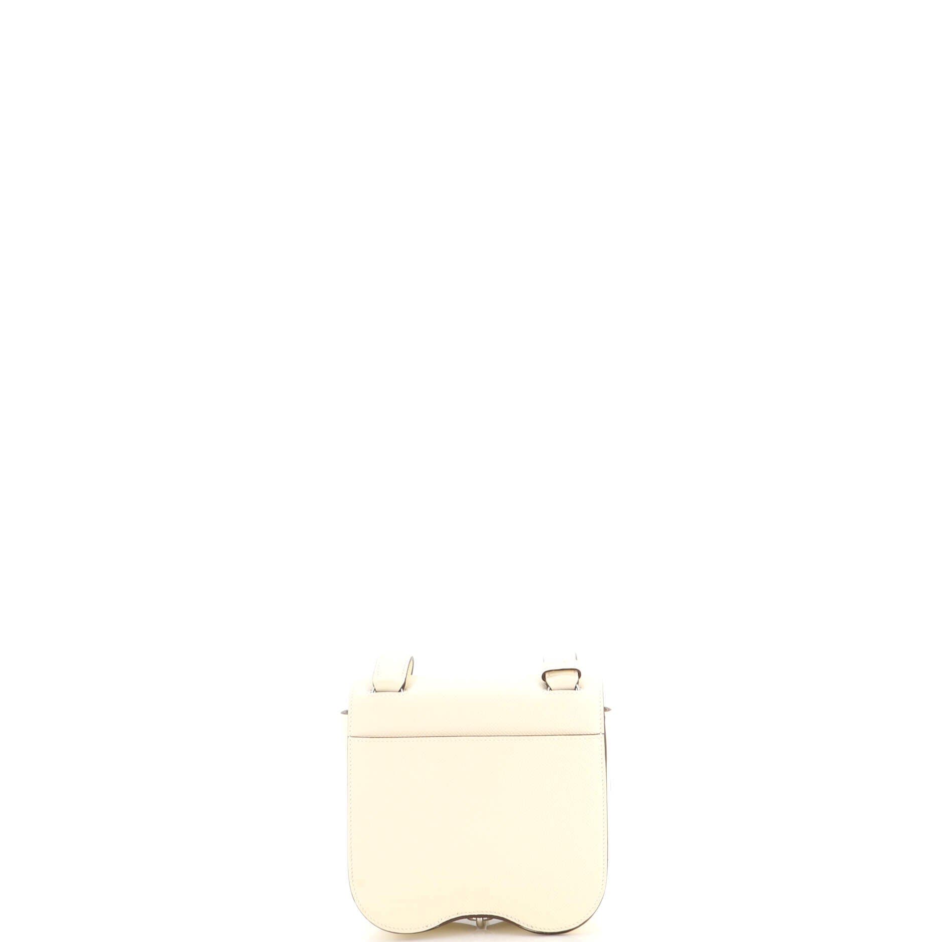 Della Cavalleria Shoulder Bag Epsom Mini, Alternate, color, White