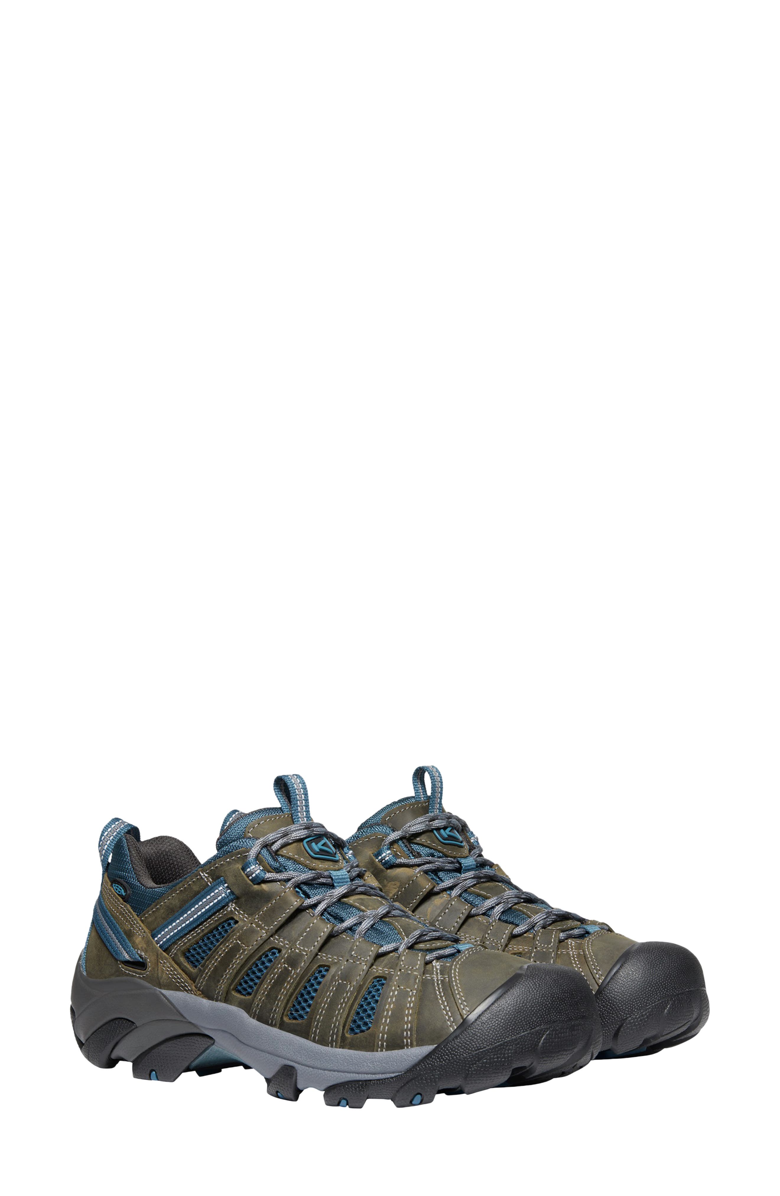 KEEN 'Voyageur' Hiking Shoe, Alternate, color, Alcatraz/Legion Blue