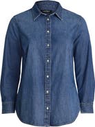 Lauren Ralph Lauren Jamelko Denim Button-Up Shirt