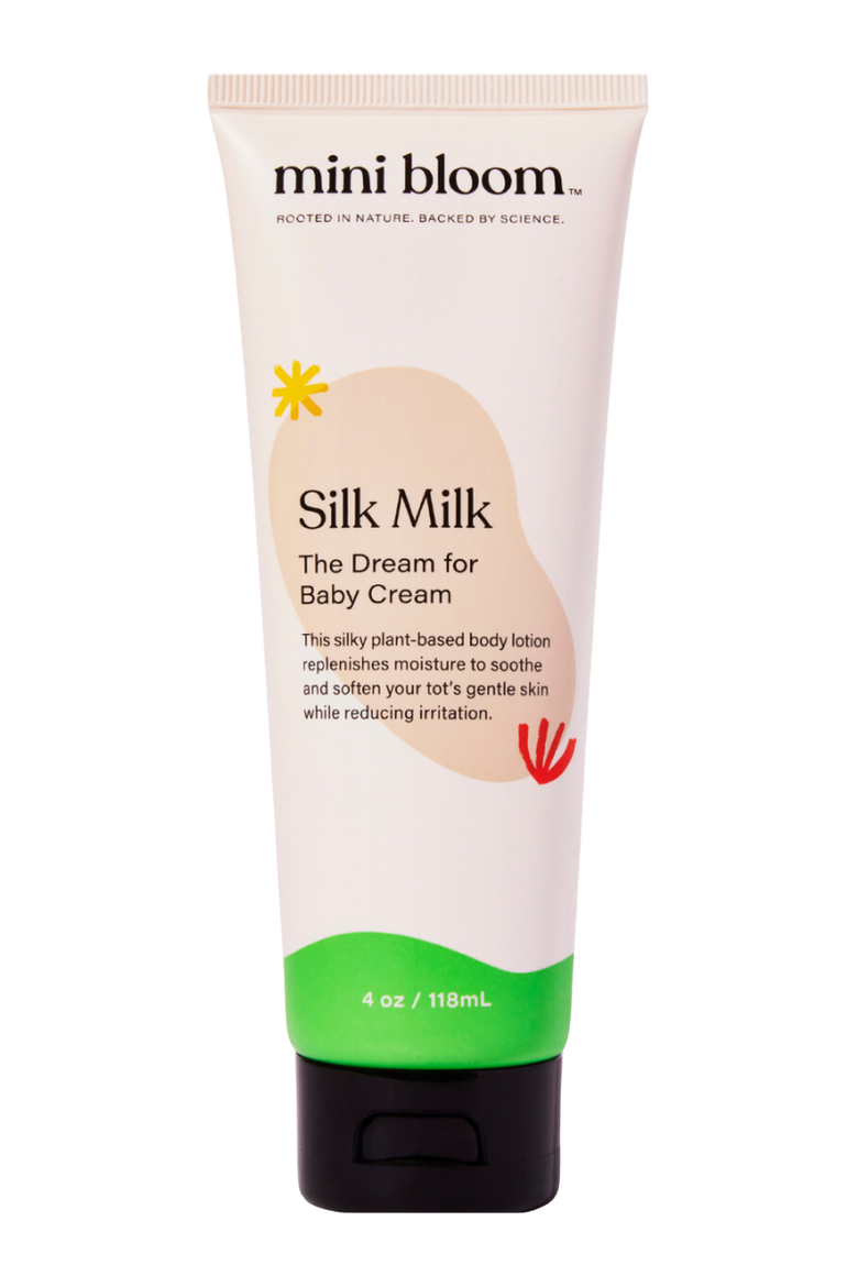 Silk Milk Baby Body Lotion, Main, color, Peach / Green