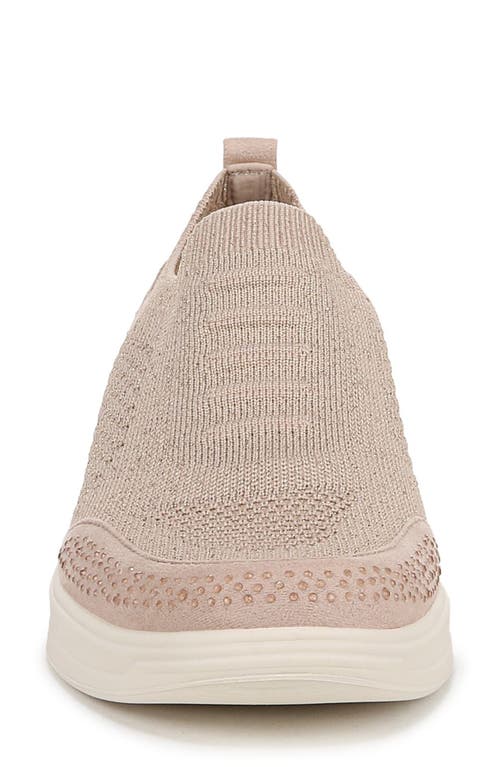 Bzees Timeless Slip-on Platform Sneaker In Beige
