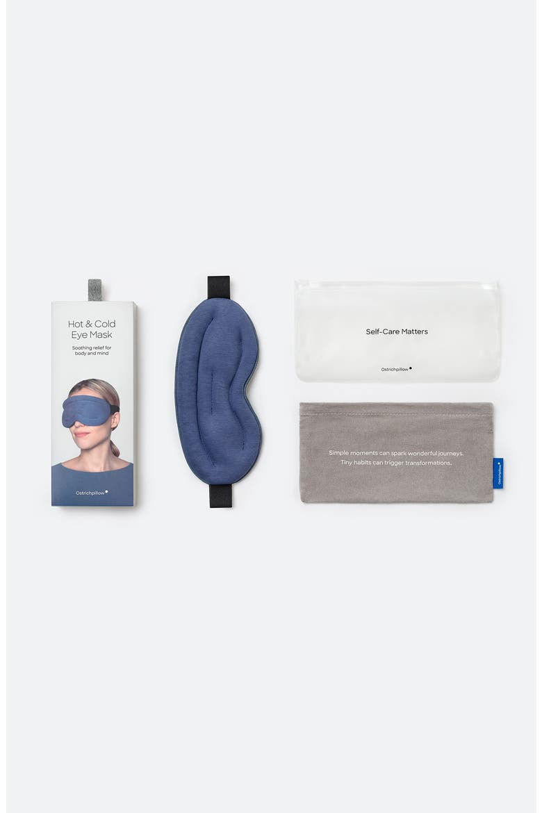 Hot & Cold Eye Mask, Alternate, color, BLUE