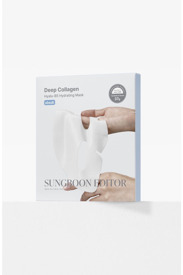 3-Pack Deep Collagen Hyalu-B5 Hydrating Mask, Alternate, color, NO COLOR