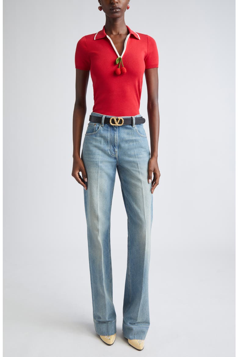 Straight Leg Jeans, Alternate, color, MEDIUM BLUE