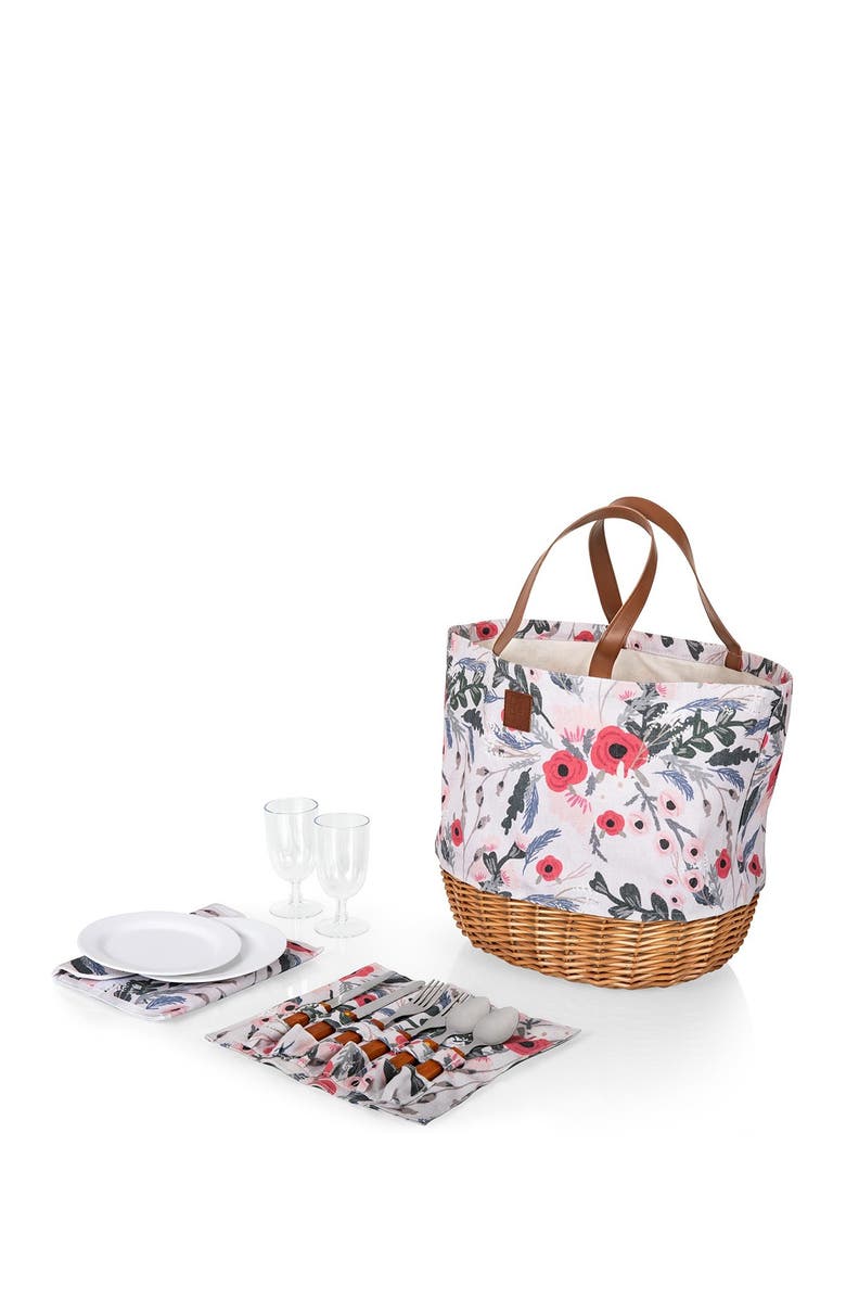 Picnic Time Promenade Picnic Basket, Main, color, Multi