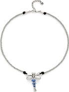 UNODE50 Short Pendant Necklace With Dragonfly
