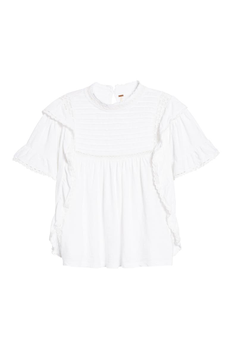 Le Femme Top, Alternate, color, WHITE