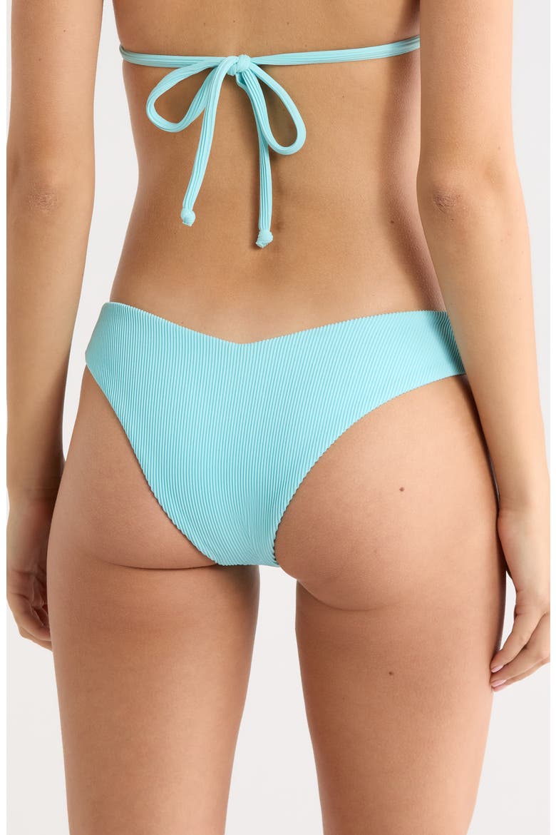 V-Cut Bikini Bottoms, Alternate, color, CALYPSO BLUE