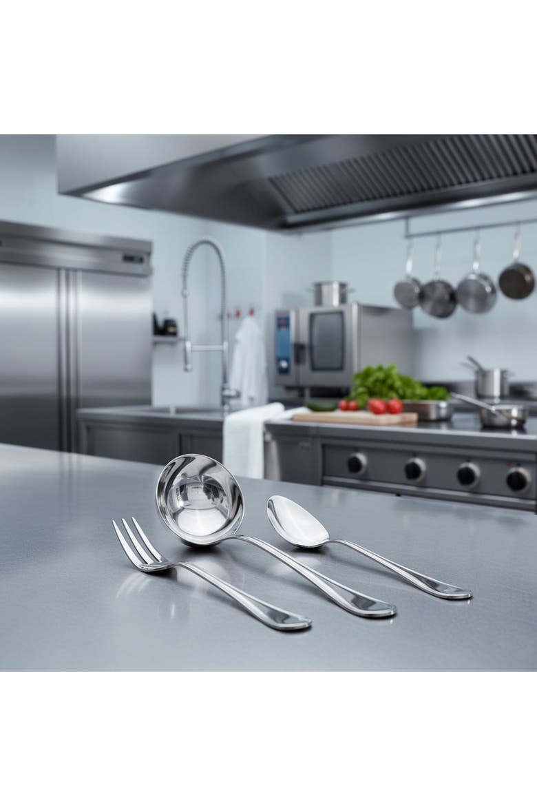 Boheme Serving Set, Alternate, color, Silver