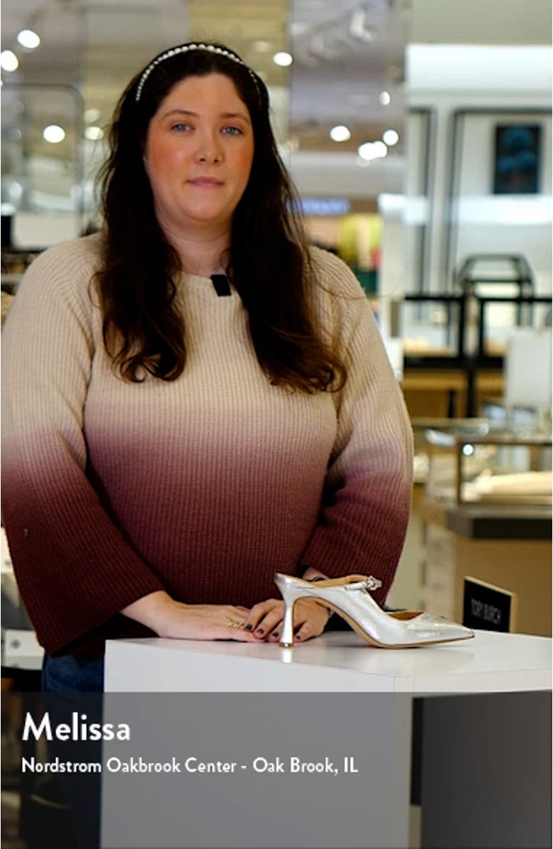 Kaylin Mary Jane Pointed Toe Mule, sales video thumbnail