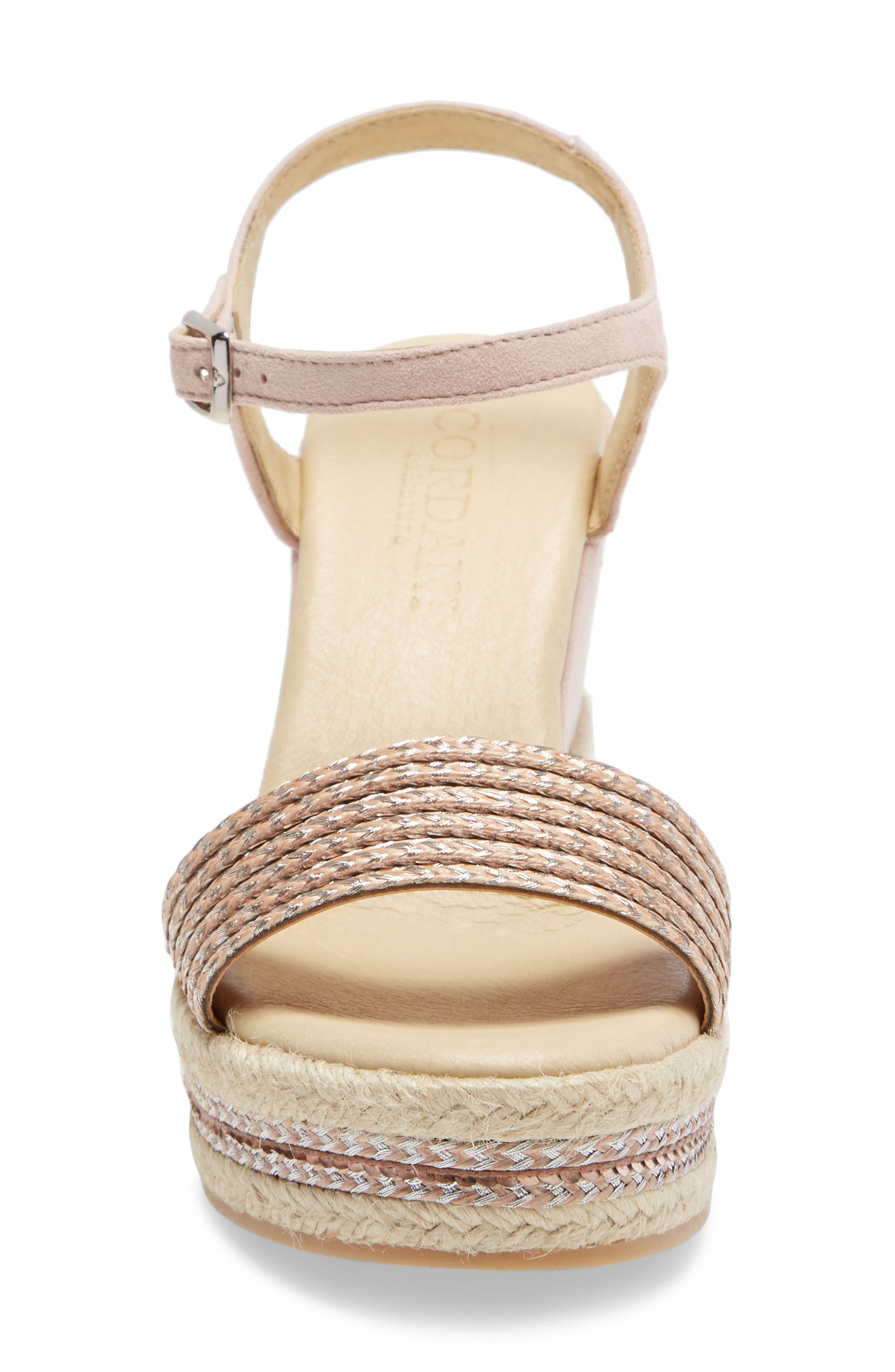Cordani Evie Platform Wedge Sandal, Alternate, color, 