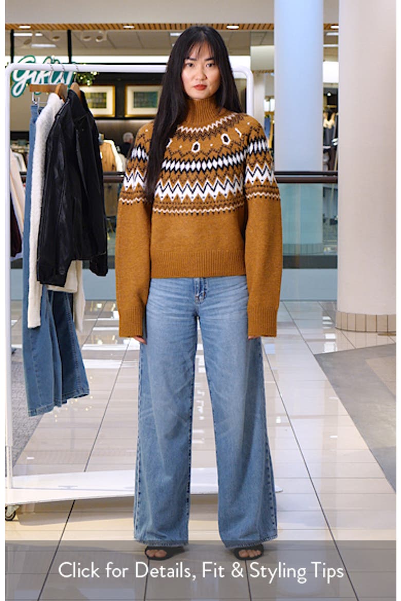 The Chalet Fair Isle Turtleneck Sweater video