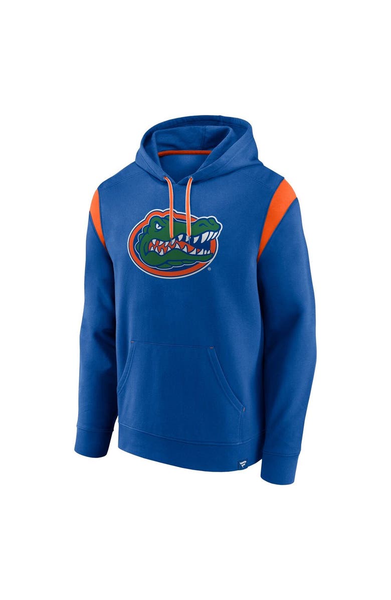 FANATICS Men's Fanatics Branded Royal Florida Gators Gym Rat Pullover Hoodie, Alternate, color, Royal