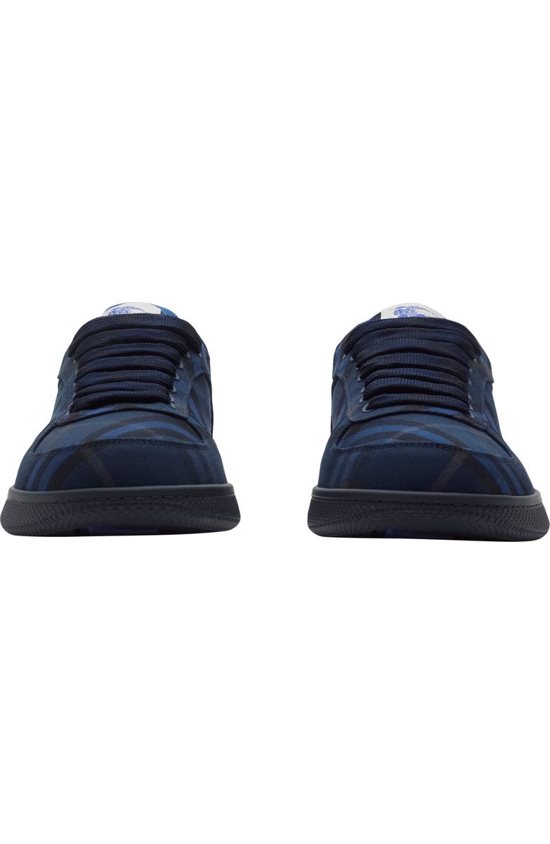 Burberry Terrace Check Sneaker, Alternate, color, Midnight