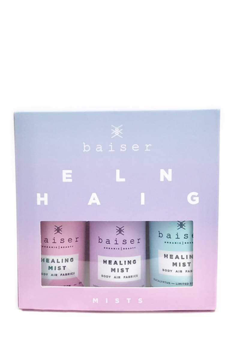 BAISER BEAUTY Healing Mists Box - Set of 3, Alternate, color,