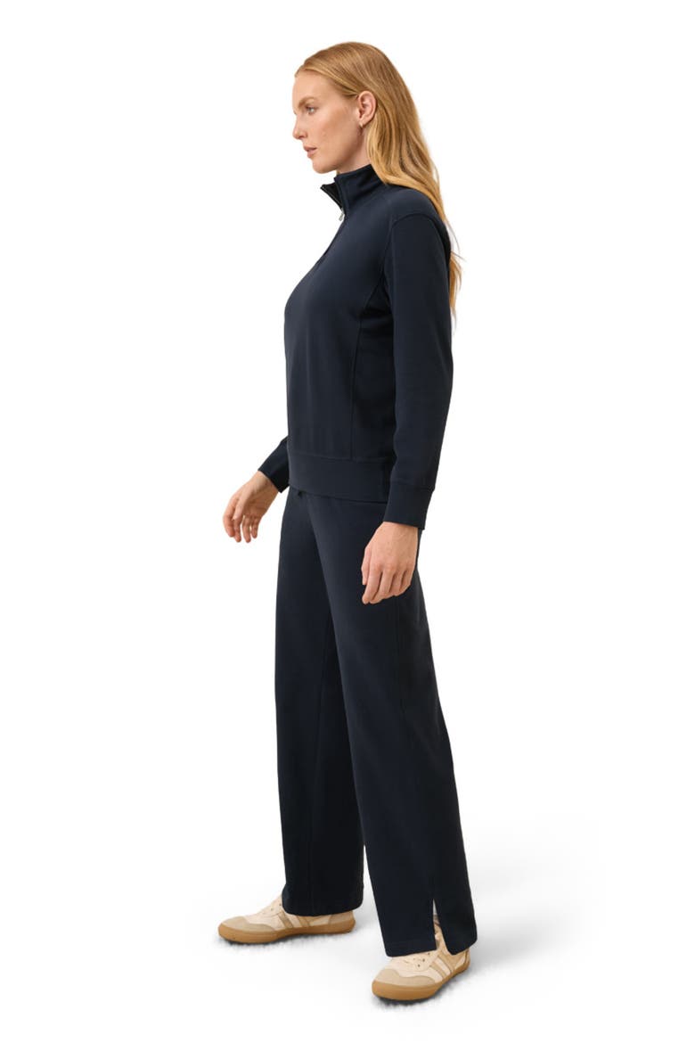 CloudKnit Wide Leg Pant, Alternate, color, Midnight Blue
