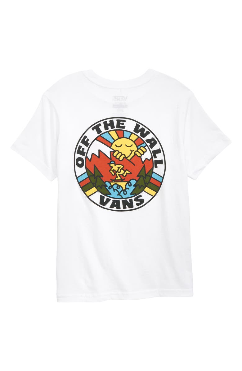 Vans Kids' Mountain Sk8 Graphic Tee, Alternate, color,