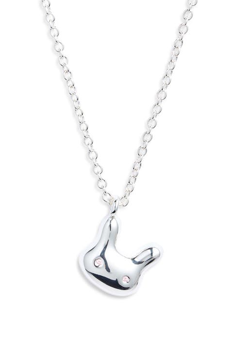 Terminator Rabbit Pendant Necklace