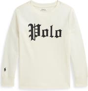 Polo Ralph Lauren Kids' Polo Logo Graphic Long Sleeve T-Shirt