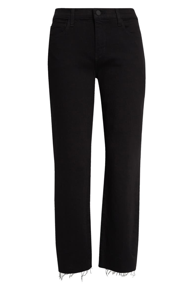 Sada Ankle Slim Jeans, Alternate, color, BLACK